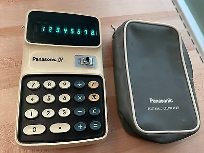 $29.99 • Buy Panasonic 860 Handheld Calculator Vintage TESTED WORKING Cosmetic Issues