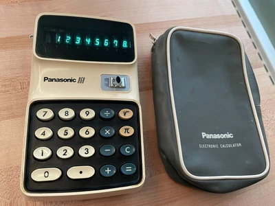 $29.99 • Buy Panasonic 860 Handheld Calculator Vintage TESTED WORKING Cosmetic Issues