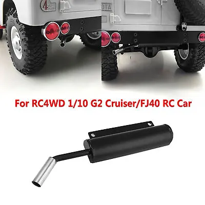 For CChand RC4WD 1/10 G2 Cruiser/FJ40 RC Car Metal Exhaust Simulated Pipe Parts • $22.26