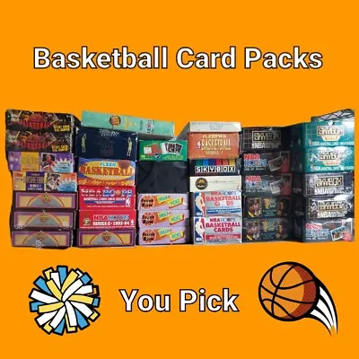 Sealed Basketball Card Packs Hoops Skybox Fleer Upper Deck You Pick! NBA + Bonus • $12.99