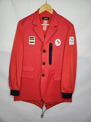 $44.91 • Buy Dsqaured2 2016 Rio Paralympic Games Team Canada Jacket Women's Size Large Red 