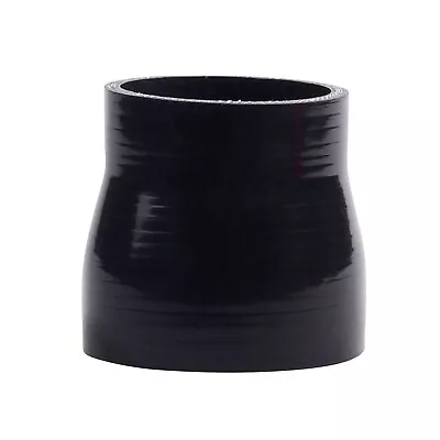 Black 2.5  To 2.75  63 - 70 Mm Straight Silicone Hose Reducer Turbo Coupler • $7.34