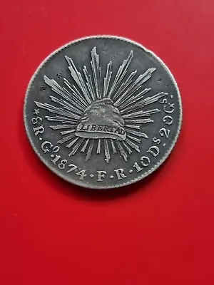 1874 Go FR Mexico 8 Reales • $149
