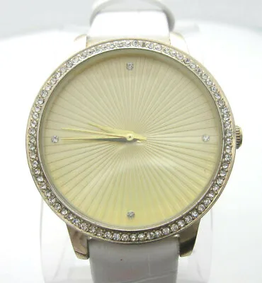 Women's Manhattan By Croton Analog Dial Crystals 38mm Watch (D260) • $9.95