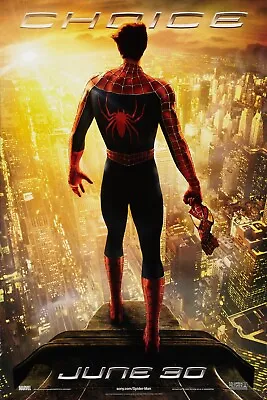 Promo Poster Marvel Art Print Wall Decor Spider-Man 2 Sci-Fi Collectible Gift • $11.99