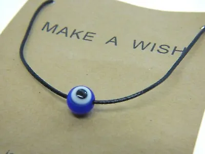 Make A Wish Bracelet Evil Eye Protection Talisman Friendship Gift Awareness • £2.99