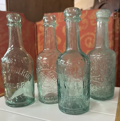 Four Antique Codd Bottles • £10