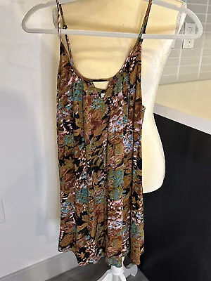 Vintage 90s Grunge Babydoll Dress Sleeveless Short Maxi Size Xs • £28.94