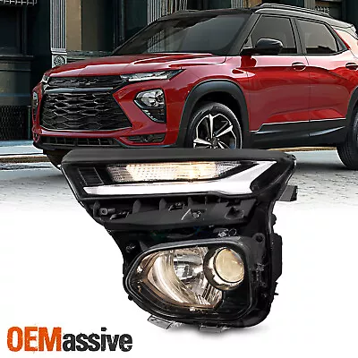 For 2021-2023 Chevy Trailblazer Halogen Headlights W/ LED DRL Signal Driver Side • $317.96