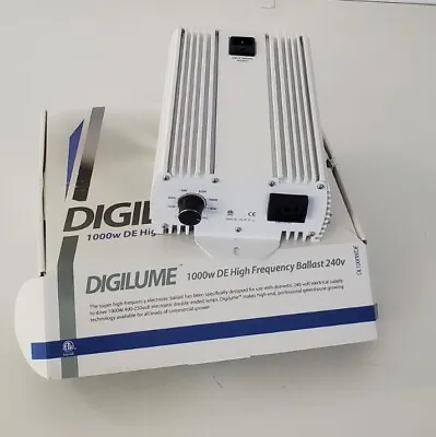 Digilume DL1000WDE 1000W DE High Frequency Ballast 240V Double Ended Grow Light • $29.96