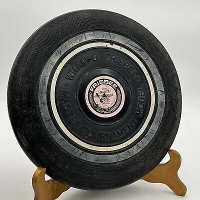 Wham-0 Frisbee Vintage Master Tournament 150G Model Serial # Black Gold 1967 • $35.95
