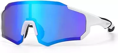 ROCKBROS Cycling Polarized Sunglasses Bicycle Bike Sports Glasses UV400 Outdoor • $3