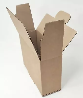 50x BOXES 10  X 7  X 3  Corrugated Security Shipping Box NO TAPE REQUIRED Boxes • $24.70