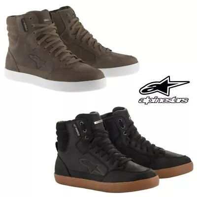 2024 Alpinestars J-6 WaterProof Street Motorcycle Shoes Black Pick Size/Color • $219.95