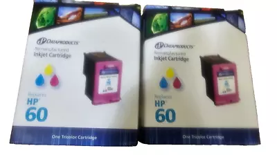 Lot Of 2 Compatible HP60 Tricolor Inkjet Cartridge DPC643WN • $6