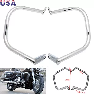 US Engine Guard Crash Bars Protector For Yamaha V STAR XVS 1300 2007-2017 Bikes • $125.99