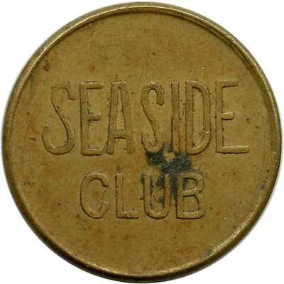 Seaside Club 5¢ Japan ? Maverick Military Trade Token • $11.89