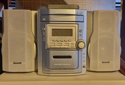 PANASONIC SA-PM11 | HiFi Stereo System - 5 CD Changer / Tape Deck / AM FM Tuner  • £49.99