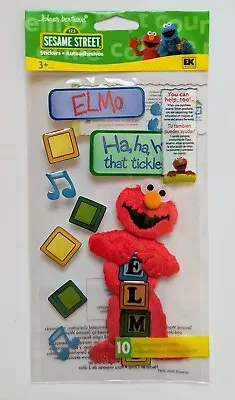 RARE Elmo Ha Ha That Tickles Sesame Street Scrapbooking Stickers Jolee's • $7.19