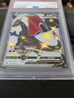 $525.99 • Buy Pokemon Champions Path Charizard V Secret Rare Shiny 079/073 PSA 10 GEM MINT