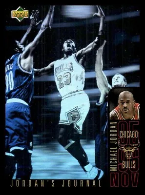1996/97 Collector's Choice Intl Spanish Jordan's Journal Michael Jordan #J1 • $5.99