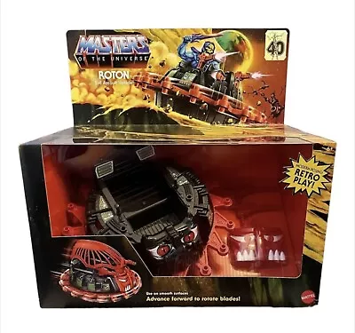 MOTU Origins ROTON 40th Anniversary Masters Of The Universe Vehicle Mattel NEW D • $20