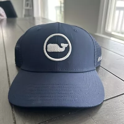 Vineyard Vines Men's Whale Dot Performance Trucker Hat Adjustable Snapback Cap • $12.95