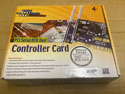 Best Ports Connection PCI Serial ATA Host Controller Card RAID SATA INTERNAL • £29.99