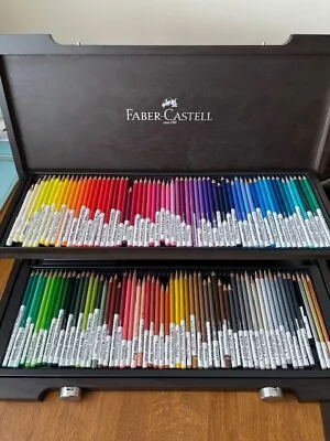 Faber-Castell Wooden Case Of 120 Polychromos Coloured Pencils • £104