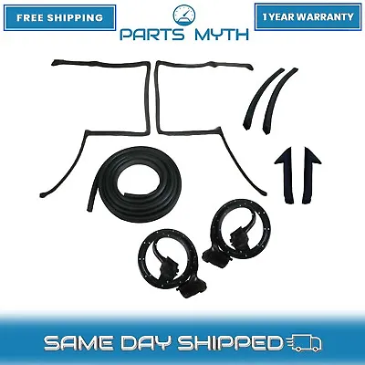 Rubber Door Hatch Weatherstrip Seals Set Kit For 1982-1992 Chevy Camaro Pontiac • $409