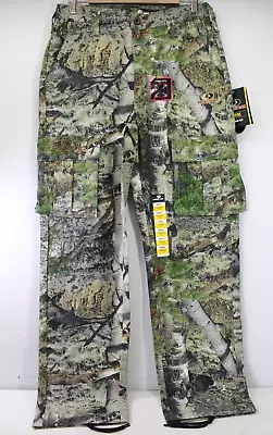 Mossy Oak  Men's 28-30  Mountain Country Camo  Flex Fabric Cargo   Hunting Pants • $25