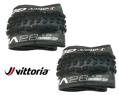 2 X Vittora Goma Biycycle MTB 26X2.25 Tyres Folding All Mountain/Enduro Tyres • $80.99