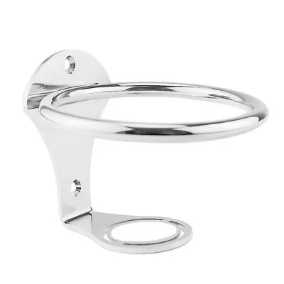 ISURE MARINE Stainless Steel Sliver Ring Cup Holder Stand Mount Support Boat • $18.23