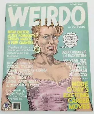 WEIRDO MAGAZINE #18 - Last Gasp Comic 1987 - Robert Crumb Cover - Peter Bagge • $38.49