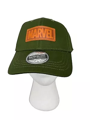 Marvel Comic Movie Logo Patch Baseball Hat Cap - Green Adjustable • $11