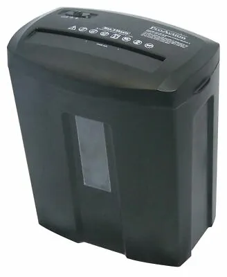 ProAction Paper Shredder 6 Sheet 15 Litre Micro Cut Cross Cut A4 Auto On Reverse • £29.95