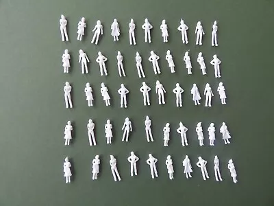 £1.50 • Buy 1:75 Scale OO Gauge 00 Unpainted Female Figures People -Pack Of 50