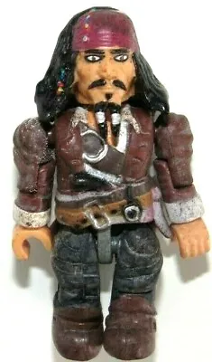 NEW Mega Bloks Pirates Of The Caribbean Dead Mans Chest Mini Figure Jack Sparrow • $4.95