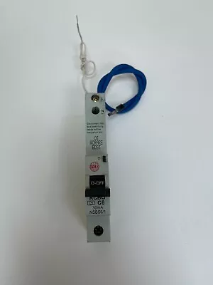 £13.89 • Buy WYLEX 6 AMP RCBO C TYPE NH TYPE 30ma 6ka 230v DIN RAIL MOUNT 40°C NSBS6/1 (W31)