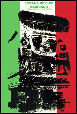 Decor Wall Design Movie Poster Mexico MAYA Sculpture.Mexican Flag.Cinema Week • $18.99