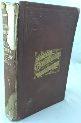 1883 Child's Gazetteer & Directory Of Lamoille & Orleans Counties Vermont. Maps • $74.50