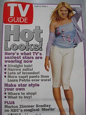 PETA WILSON  'LA FEMME NIKITA'  April 25 1998  TV Guide • £2.81