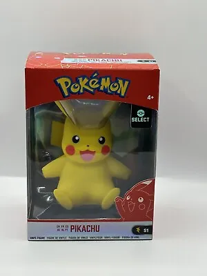 £4.99 • Buy Pikachu - Pokémon 4 Inch Kanto Vinyl Figurine - Jazwares