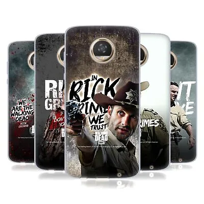 Official Amc The Walking Dead Rick Grimes Legacy Gel Case For Motorola Phones • $32.95