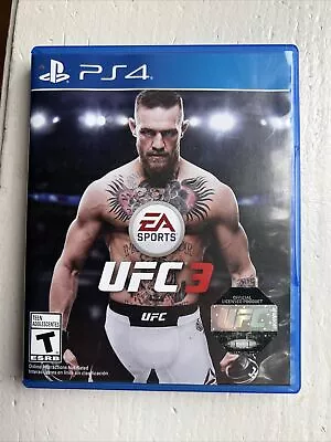 EA Sports UFC 3 - Sony PlayStation 4 TESTED • $10