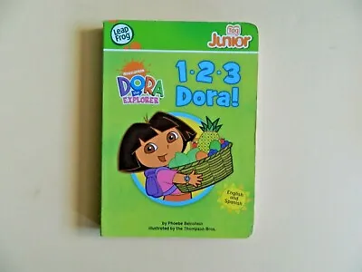 Dora The Explorer 1 2 3 Dora Tag Junior Book - Leap Frog Learning Reading • £7.99