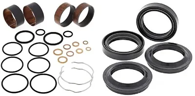 Fork Bushing Dust Oil Seal Rebuild Kit Honda Vtx1300 2003-2009 Vtx1300r 2005-09 • $74.99