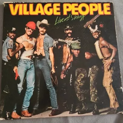 Pre Owned-  Village People Live  Double Album • $6.75