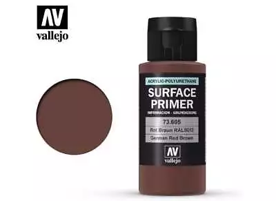 Vallejo 60ml 73605 Acrylic Polyurethane - Primer German Red Brown (RAL 8012) • £6.24