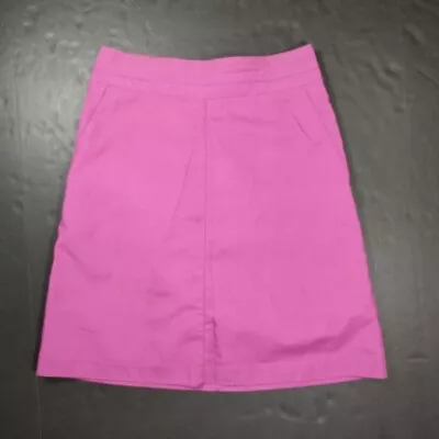 H&M Purple High Rise 20  Back Zip Knee Length Flare Skirt Women Size 4 / 25  • $25